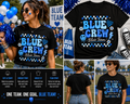 Blue Crew Blue Team Field Day Shirt – Cute Retro School Sports Tee