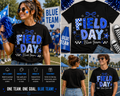 Field Day Blue Team Shirt – Cute Retro School Sports Day Tee
