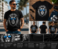 Cool Lion with Sunglasses T-Shirt | Stylish Lion Graphic Tee for Men, Women & Animal Lovers