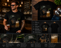 Funny Beer Buddy Dog T-Shirt – Dog Drinking Beer Graphic Tee | Humorous Dog Lover & Beer Enthusiast Gift Shirt