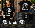 Bruh Labrador Retriever T-Shirt – Funny Labrador Meme Graphic Tee | Dog Lover Gift Shirt for Lab Owners
