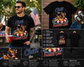 Chill The Fourth Out German Shepherd T-Shirt – Funny 4th of July Dog Lover Patriotic Tee | Independence Day Puppy Shirt