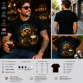 Yorkie Beer Buddy Funny Dog Lover T-Shirt – Cool Drinking Dog Graphic Tee for Men & Women