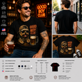 Good Boy Club Yorkie Beer Lover T-Shirt – Funny Dog Drinking Graphic Tee for Men & Women