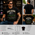 Dad Bank Open 24/7 Funny Father’s Day T-Shirt – Fast Cash No Credit Checks Novelty Dad Tee