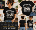 Welcome Back to School Goose Teacher T-Shirt – Funny Back to School Teacher Graphic Tee