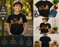 Be Brave Cute Monkey T-Shirt – Adorable Animal Inspiration Graphic Tee for Kids & Adults