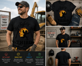 Safety Third Funny Fire Stick Figure T-Shirt – Sarcastic Workplace Humor Graphic Tee