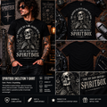 Spiritbox Skeleton Gothic Metal Band T-Shirt – The Garden We Fled Blood Into Wine Unisex Graphic Tee