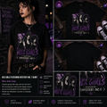 Hex Girls Featuring Mystery Inc. Gothic Cartoon T-Shirt – Retro 90s Witch Band Graphic Tee