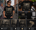 Old School Rap Star Vintage Graphic T-Shirt – Retro Hip Hop Boom Box Streetwear Tee for Men & Women