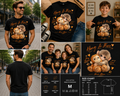 Hang In There Cute Baby Monkey Inspirational T-Shirt