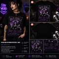 The Hex Girls Featuring Mystery Inc Shirt – Vintage Gothic Cartoon Band Tee, Retro 90s Halloween Witchy Graphic T-Shirt