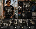 Legends Never Die Vintage Streetwear Graphic T-Shirt – Retro Cat & Bulldog Urban Legend Tee
