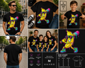 Funny Banana Baseball Drip Cartoon Graphic T-Shirt for Kids