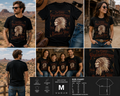 Funny Native American Chief Graphic T-Shirt – Vintage Tribal Humor Tee for Men & Women