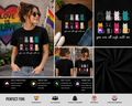You Are All Safe With Me Cute Cats LGBTQ Pride Support T-Shirt