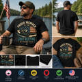 Proud Member of the Just Resting My Eyes Club T-Shirt – Funny Patriotic Dad Shirt, Vintage Father's Day Graphic Tee for Men
