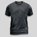 Golden Ratio Celestial Line Art Aop Tshirt
